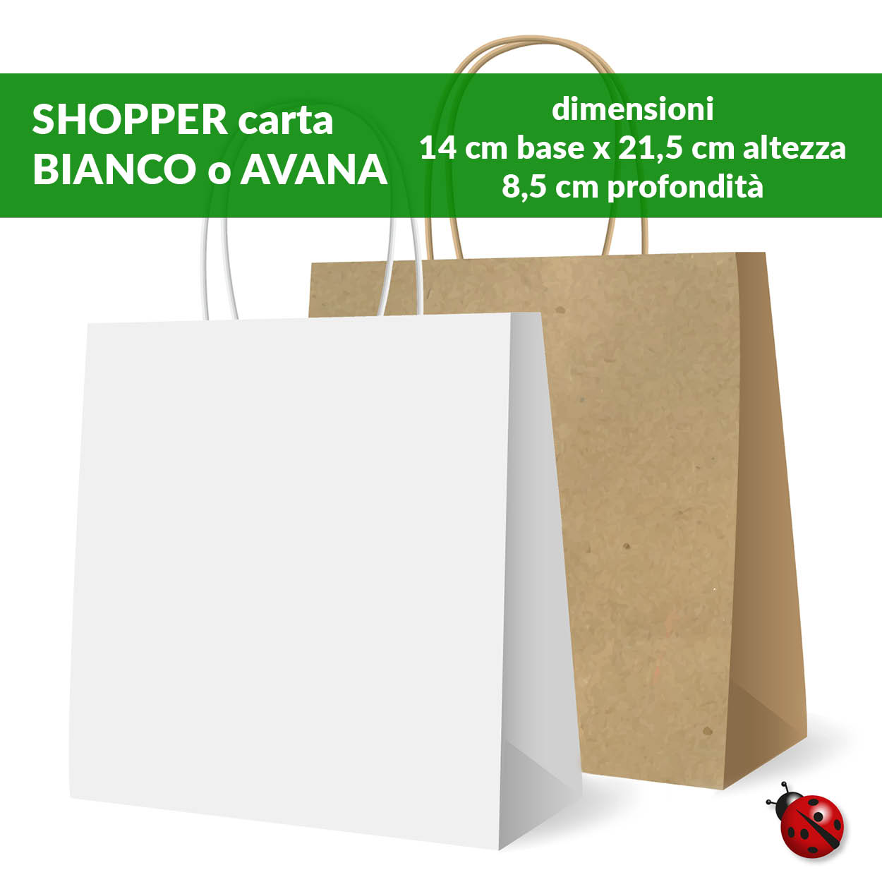 Shopper 14x21,5 Q.tà: 100