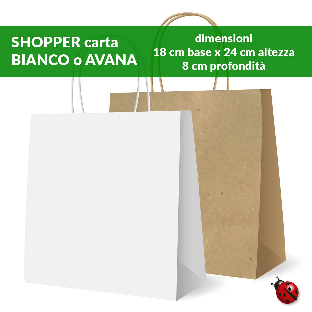 Shopper 18x24 Q.tà: 100