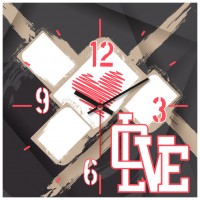 OROLOGIO X-LOVE 29x29 cm IN FOREX